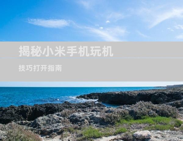 揭秘小米手机玩机技巧打开指南
